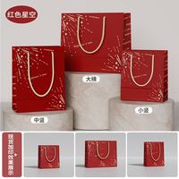 Sac cadeau en papier kraft de luxe de haute qualité personnalisé avec poignée en corde et ruban pour l'emballage de bougies, d'artisanat et de cadres photo