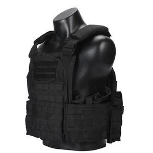 Yuda Personal Defense Equipment Protection Armor Vest Durable Nylon Adjustable Plate Carrier Tactical Vest