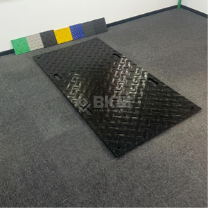 Grosir ramah lingkungan kepadatan tinggi polietilen 4*8 perlindungan tanah tikar sementara tikar Jalan - Product Image 5