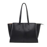 Sac fourre-tout marron grande capacité pour femme, sac à bandoulière rétro en cuir PU, logo personnalisé pour le shopping quotidien et les voyages