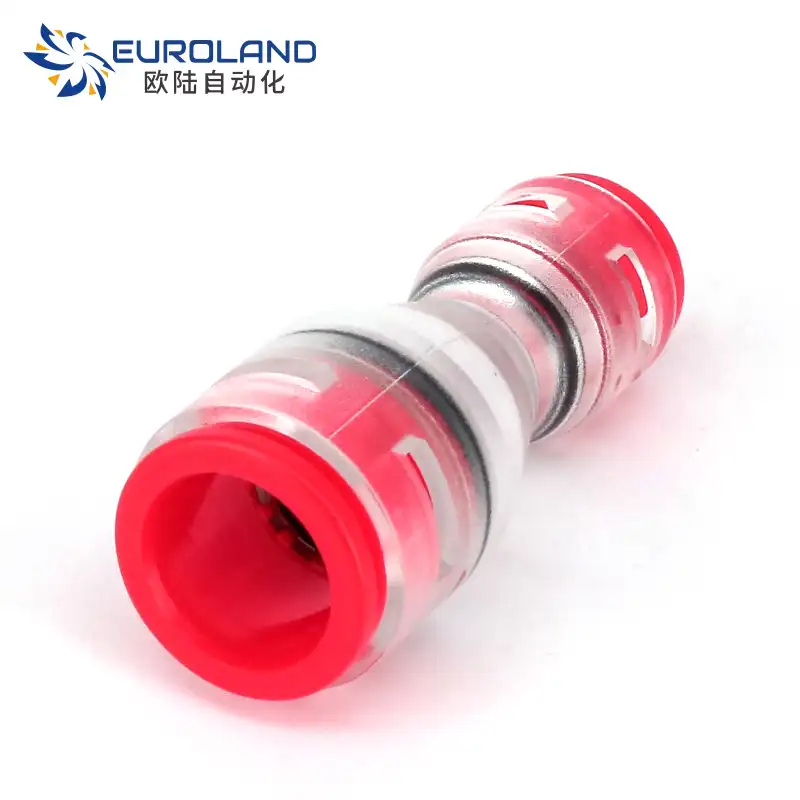 Ống Nhựa Giảm Tốc Đầu Nối Microduct Ống Khớp Nối Ống Lắp Cho Lắp Đặt Trực Tiếp Inline (BRE10mm-to-8mm)