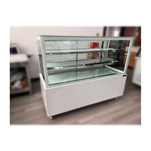 <span class=keywords><strong>Vitrine</strong></span> Réfrigérée Commerciale pour Gâteaux avec Éclairage LED, Refroidissement <span class=keywords><strong>Dynamique</strong></span>, Dégivrage Automatique, Équipement de Réfrigération pour Boulangerie 200L-900L - Product Image 5