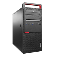 PC Desktop Barebone Tower ThinkCentre M800 Generasi ke-6, Bersih Tanpa Goresan, Grade A, Teruji Fungsional dan Beroperasi