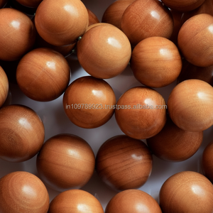 Perles de prière bouddhistes en bois de santal, fragrance boisée douce et écologique, 50 ans et plus. - Product Image 1