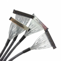 Kabel LCD Koaksial Mikro LVDS DF56C-26S-0.3V(51) MIPI DF56 0.3-26P-100MM-B 26P