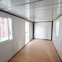 Maisons conteneurs pliables de type Z, économiques, préfabriquées, livrées en kit, pour logement maritime