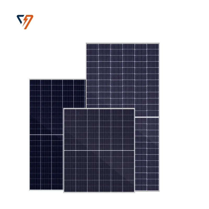 Kualitas Terbaik 530W panel surya sistem modul pv fotovoltaik tenaga surya monokristalin polikristalin wajah bifacial