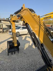 Mini-excavatrice CAT 303.5E d'occasion en stock, petite machinerie à bas prix pour l'entretien des jardins et la construction agricole - Product Image 5
