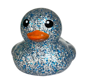 Juguetes de Vinilo al por Mayor, Patos de Goma con Purpurina de 8 cm, para Regalo, Fiestas, Recompensas Escolares, Personalización Disponible - Product Image 4