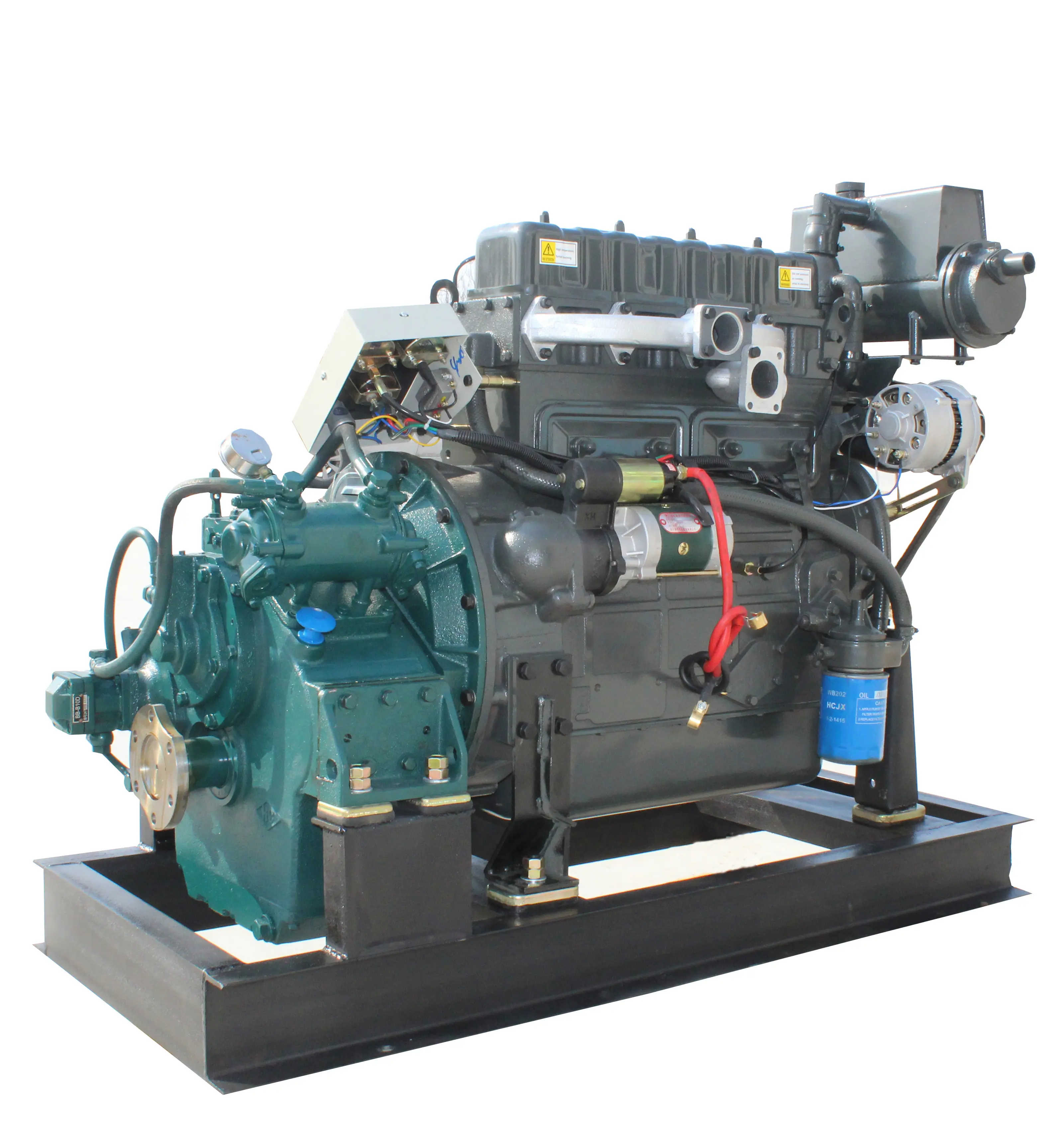 Offre Spéciale turbo moteur diesel marin avec embrayage et châssis