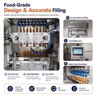 Automatische VFFS multi-lane zakjesvuller en -verpakkingsmachine voor vloeibare ijslollies, honing, fruitgelei en sticks