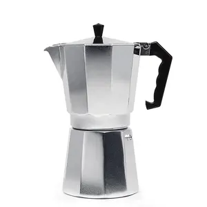 Metalen Espresso En Koffiezetapparaat Thee En Koffie Moka Pot