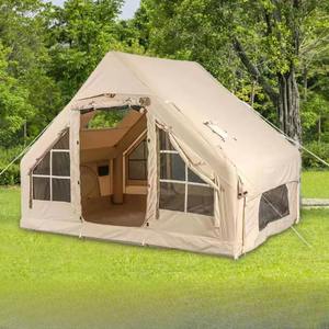 Açık Oxford bez kamp için tam otomatik hızlı açılış şişme çadır yağmur geçirmez kamp ekipmanları malzemeleri - Product Image 3