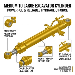 Actionneur hydraulique inclinable robuste pour bulldozer <span class=keywords><strong>de</strong></span> grande capacité, destiné aux sites miniers en ciel ouvert - Product Image 4