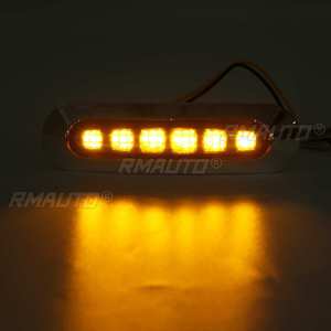Feux de courtoisie LED 2/4/6/10 pour remorque, bateau, cabine, pont, passerelle, escalier, 12V 24V, feux arrière LED pour yacht, tracteur, camion - Product Image 2