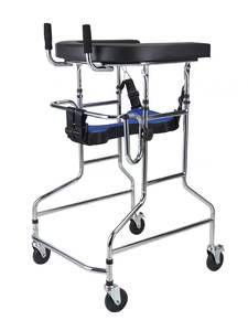 Personalizado médico de aluminio adultos discapacitados ancianos andador vertical Rollator marco plegable ayudas para caminar - Product Image 6