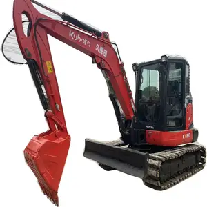 Excavadora Kubota KX165 usada, fabricada en Japón, excavadora Kubota KX165 de 5 toneladas