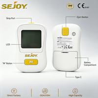 Sejoy Diagnóstico Monitoreo en tiempo real Monitor de glucosa en sangre Medidor de glucosa no invasivo
