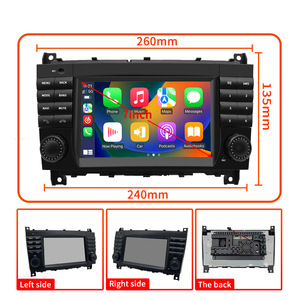 Système de navigation Android tout-en-un USB pour lecteur DVD de voiture W203B200B150B170A160A180, placement sur tableau de bord W203, autoradio pour tableau de bord de voiture - Product Image 2