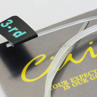 Classical Guitar Strings 28/43 Size Crystal Nylon Silver Coated Copper Core UV Edition Paper Box CIVIN Brand 6-String Set