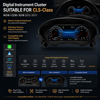 Kit de Actualización de Panel de Instrumentos con Velocímetro LCD de 12.3'' para Mercedes-Benz Clase B W218, Compatible con Modelos W218/C218/X218