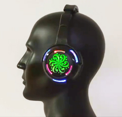 3 kênh im lặng Disco Headphone cho Đảng DJ LED ánh sáng có thu phí UHF/RF công nghệ tùy chỉnh logo không dây HiFi Tai nghe hot bán - Product Image 6