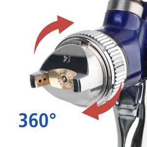 <span class=keywords><strong>Pistolet</strong></span> <span class=keywords><strong>à</strong></span> <span class=keywords><strong>peinture</strong></span> avec buse réglable <span class=keywords><strong>à</strong></span> 360 degrés et pot <span class=keywords><strong>à</strong></span> <span class=keywords><strong>peinture</strong></span> en PVC pour la <span class=keywords><strong>peinture</strong></span> de <span class=keywords><strong>carrosserie</strong></span> automobile, la finition de meubles - Product Image 4