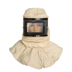 Mũ Bảo Hiểm Bảo Vệ An Toàn Phun Cát Loại Kính Phẳng Bán Trực Tiếp Từ Nhà Máy - Product Image 1