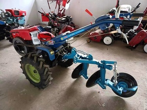 Motoculteur agricole avec charrue à disques, motoculteur à 2 roues, motoculteur de ferme, mini-tracteur manuel - Product Image 2