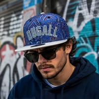 Cappellino Trucker a 6 Pannelli in Cotone 100% di Alta Qualità Personalizzato con Logo Ricamato, Cappello da Baseball Hip Hop da Uomo per Uso Casual e Outdoor