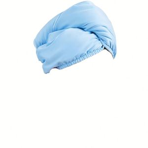 Serviette de cheveux Ladya en polaire corail double jacquard, séchage rapide, épaisse, pour la plage, technique tricotée, pour femmes - Product Image 3