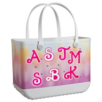 Olian personnalisé bricolage insérer Alphabet lettre breloque EVA plage trou fourre-tout Bogg sac accessoires insérer sabot décor charme