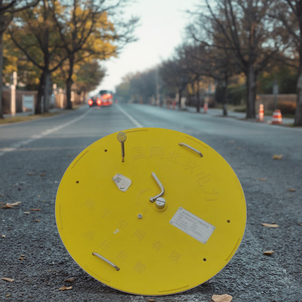 High Security Anti-Corrosion Manhole Cover Lock with Real-Time Monitoring Remote Control Unlocking for Roadway Products