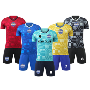 24-25 chất lượng hàng đầu thiết kế mới thăng hoa đồng phục bóng đá dành cho người lớn và thanh niên Bộ dụng cụ bóng đá với biểu tượng tùy chỉnh cho Chứng Khoán Jersey - Product Image 4