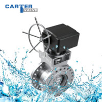 Válvula de mariposa excéntrica metálica de seis asientos, de acero aleado WCB, tipo wafer, con bridas y soldadura, manual, neumática, eléctrica, para agua de ultra alta presión