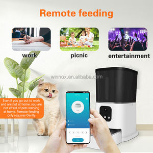 Mangeoire automatique pour chat 5L 2.4G 5G WiFi 1080P HD distributeur automatique de nourriture pour animaux de compagnie distributeur de nourriture pour chien avec bol en acier inoxydable contrôle APP - Product Image 4
