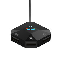 Convertisseur clavier et souris en stock pour manettes de jeu vidéo P4/P3/XBX ONE/360 et adaptateur clavier souris