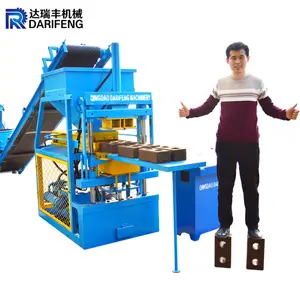 Darifeng Factory Sale Interlocking cement brick block making machine price nepal Clay Brick Machine DF2-10 YH 3 brick machine