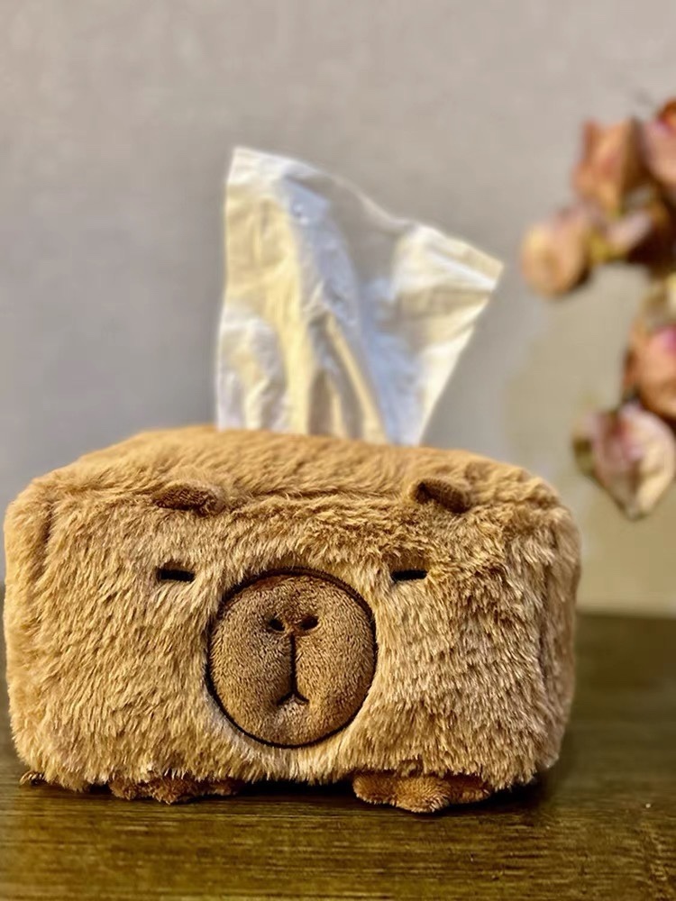 1 Cuscino a forma di capibara, che può essere utilizzato come cuscino 1 Cuscino a forma di capibara, che può essere utilizzato come cuscino