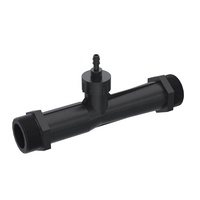 Mélangeur de Tube Venturi d'ozone HH-F50 Beyok PVDF Venturi pièce d'injecteur assemblage de soupape d'injecteur