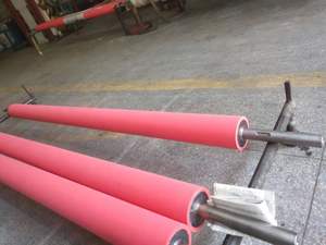 Резиновый вал для печатных машин, промышленный прижимной вал с резиновым покрытием - Product Image 5