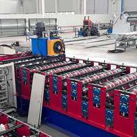 Máquinas Perfiladoras de Doble Capa para Fabricar Láminas de Hierro y Paneles de Techo Trapezoidales Corrugados IBR