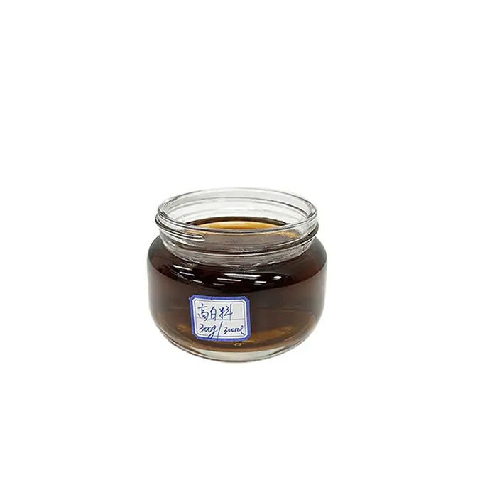 Bouteille de miel blanc personnalisé de 300ml, bouteille de vin carrée, adaptée à la mise en bouteille de confiture