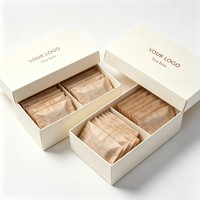 Boîte d'emballage en papier de haute qualité, recyclable, en gros, avec couvercle et base, pour thé, cadeau, café, boisson