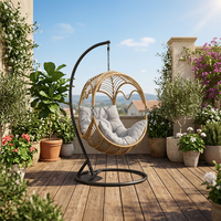 Chaise suspendue de jardin pour adultes, siège unique, chaise œuf, en vente, chaises suspendues très demandées
