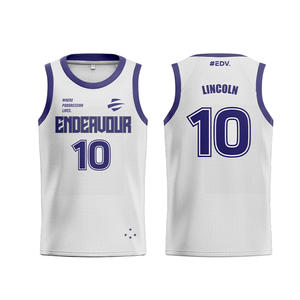 Maillot de basket réversible pour les équipes universitaires – Dernier design de maillot de basket - Product Image 4