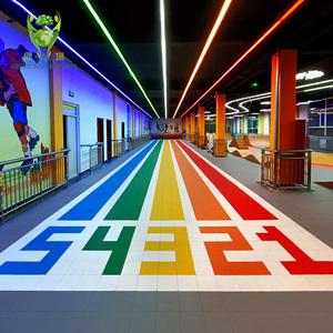 Materiale in polipropilene ad incastro per pavimenti piastrelle che esercitano pavimentazioni sportive per Futsal corte ad incastro modulare - Product Image 4