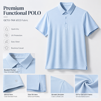 JNEI Isı Yalıtımlı Şehir Polo Tişörtü 150g Nem Emici Fonksiyonel Polyester Performans Polo Toptan Satış