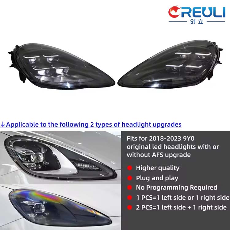 Pour phares à LED 9Y0.1 avec/sans mise à niveau AFS