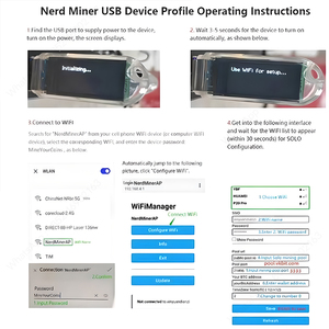 Lucky Miner LV03 1TH/S, mini-mineur Bitcoin à faible consommation d'énergie, 25W SHA256, mini ASIC pour la maison - Product Image 6